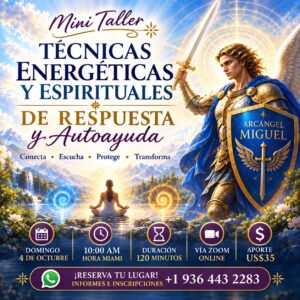Técnicas Energéticas y Espirituales de Respuesta y Autoayuda